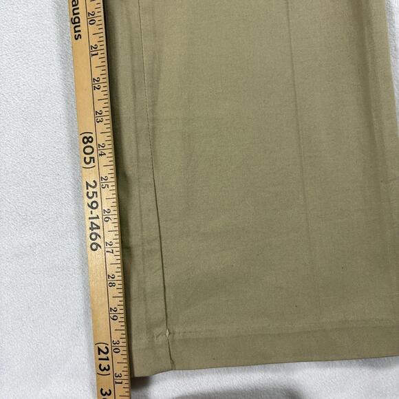 Workwear Relaxed Khaki Pants Dickies Tag 10R Fits Like 33X31 Beige Straight - Picture 2 of 9